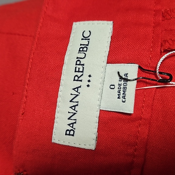 Banana Republic Skirt, Pencil, Red, 0 NWT✔️ - Picture 7 of 9